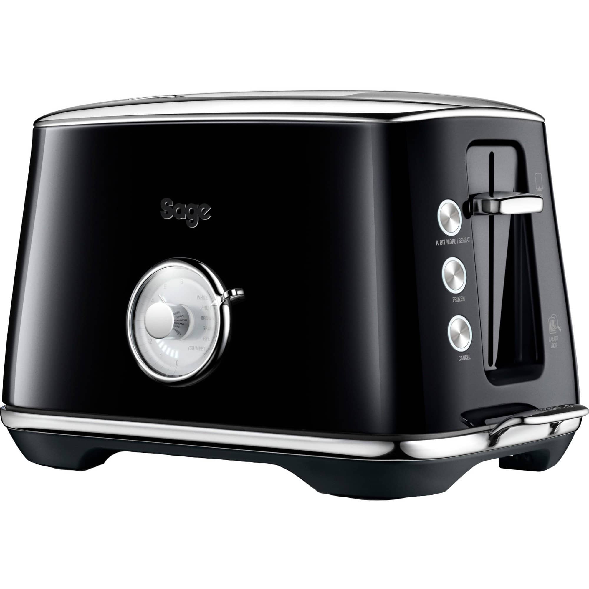 Sage BTA735 The Luxe Toast Select toaster, sortbedste i test blender