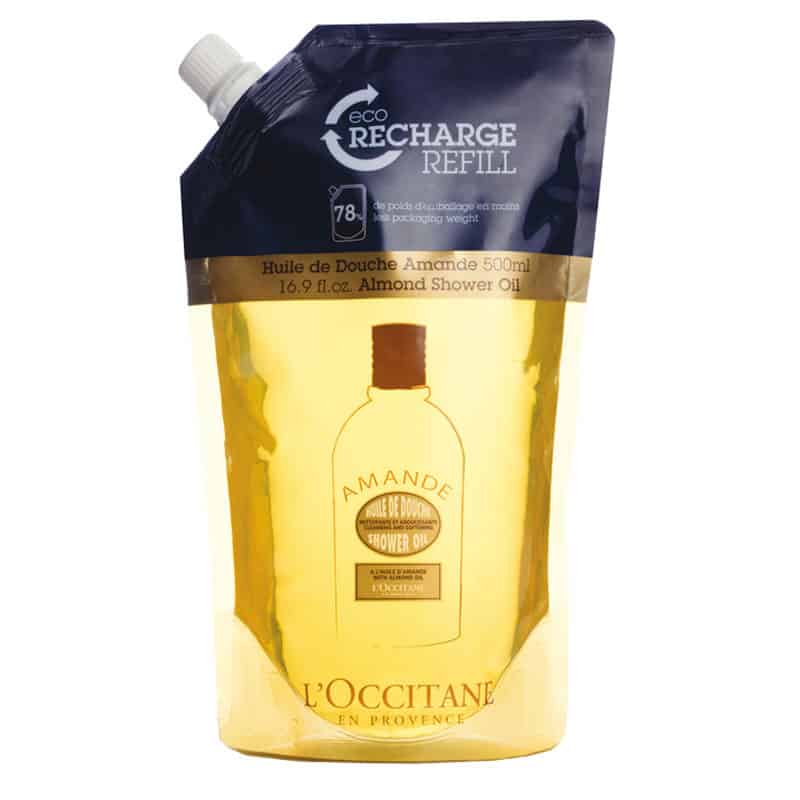 Loccitane Almond Refill Shower Oil (500ml)